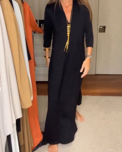 PAMELA | Abito Casual con Eleganza Senza Tempo e Comfort Fluttuante