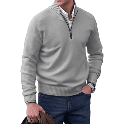 JERSEY | Maglione invernale zip confortevole ed elegante