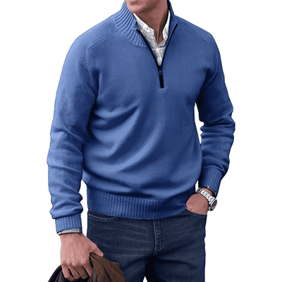 JERSEY | Maglione invernale zip confortevole ed elegante